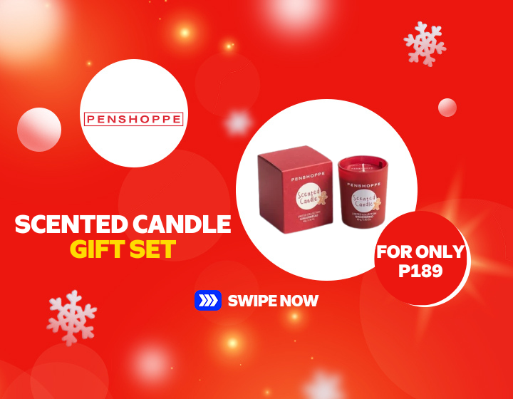 Penshoppe Scented Candle Gift Set for P189