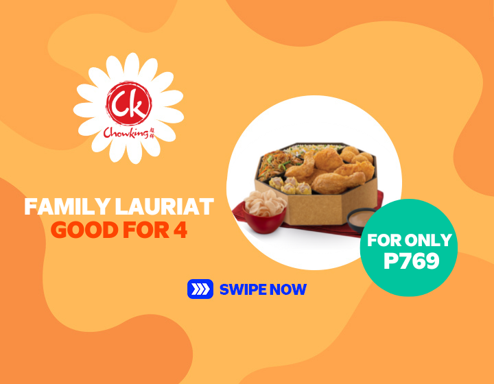 CHOWKING FAMILY LAURIAT GOOD FOR 4