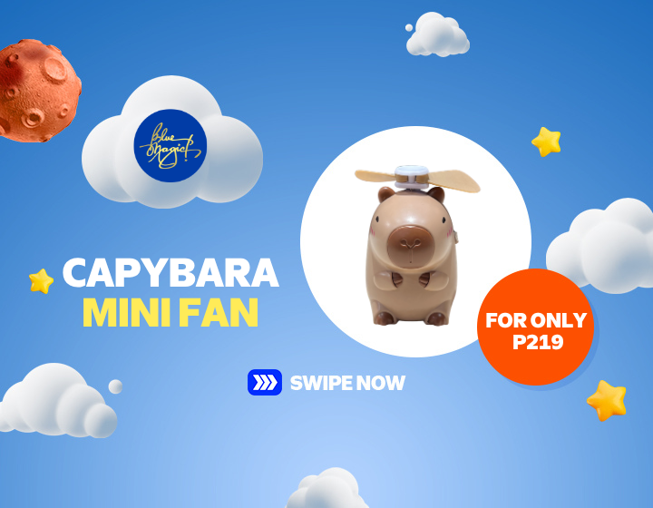 BLUE MAGIC | CAPYBARA MINI FAN