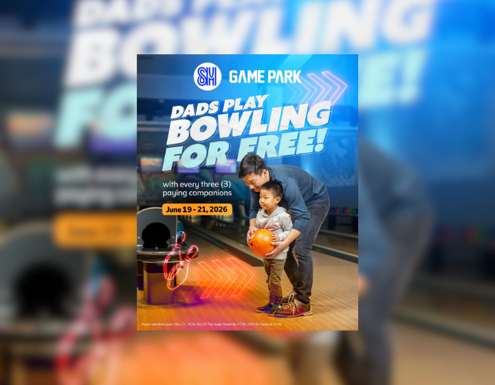 Dad gets FREE bowling game