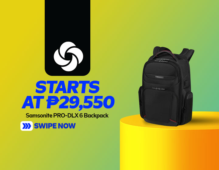 Samsonite PRO-DLX 6 Backpack starts at P29,550