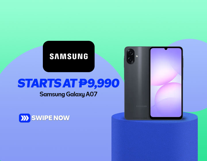 Samsung Galaxy A07 8+256GB starts at P9,990