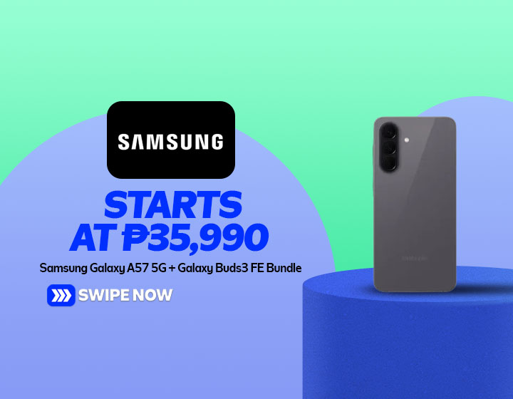 Samsung Galaxy A57 5G and Galaxy Buds3 FE Bundle starts at P35,990