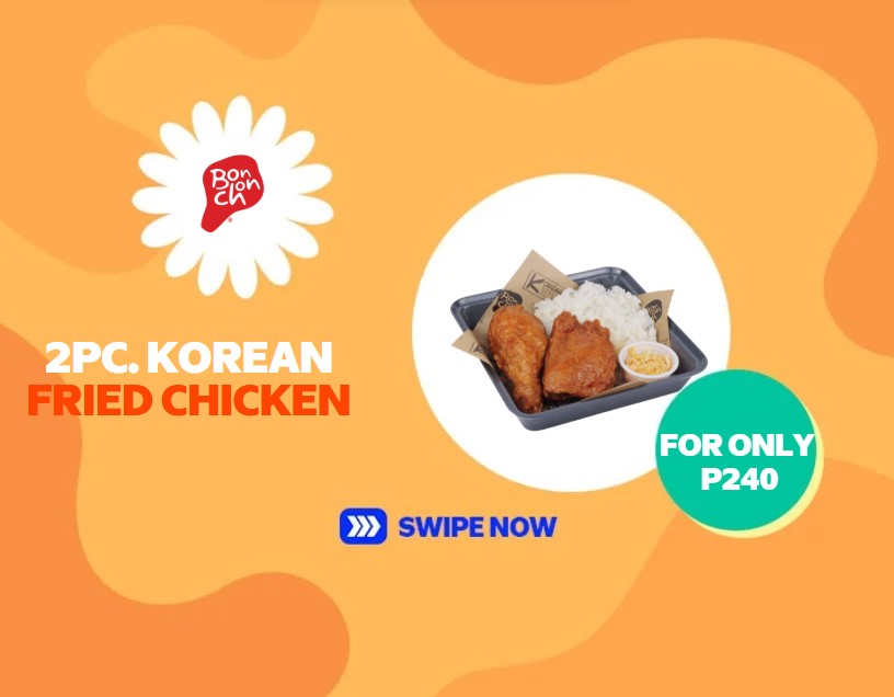 BONCHON | Get this 2pc Korean Fries Chicken for only P240