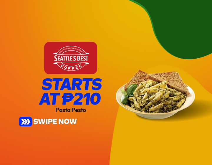 Pasta Pesto starts at P210 
