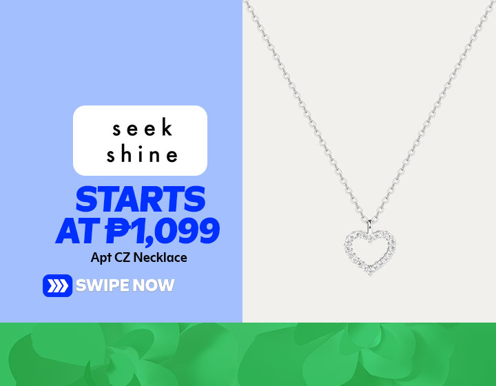 Apt CZ Necklace (925 Sterling Silver) starts at P1,099