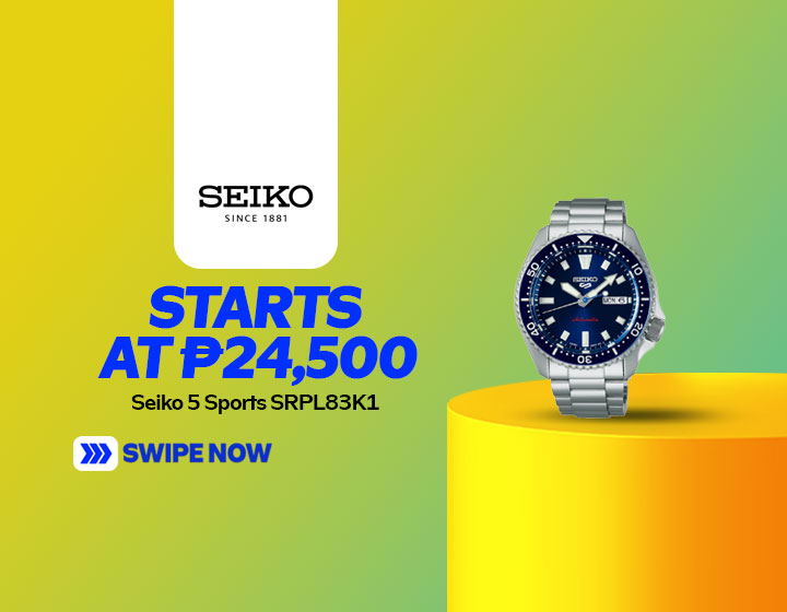 Seiko 5 Sports SRPL83K1 starts at P24,500
