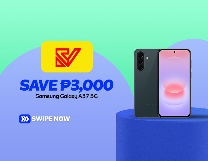 Save P3,000 on Samsung Galaxy A37 5G 256GB