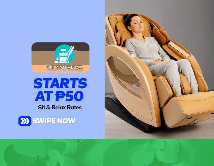 Sit & Relax Rates start at P50