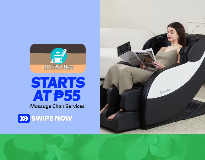 Massage Chair Rates start at P55