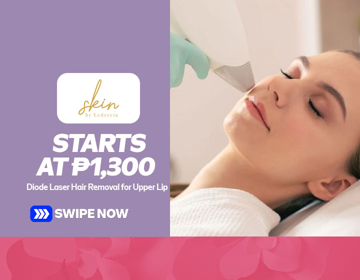 Diode Laser Hair Removal for Upper Lip starts at P1,300 