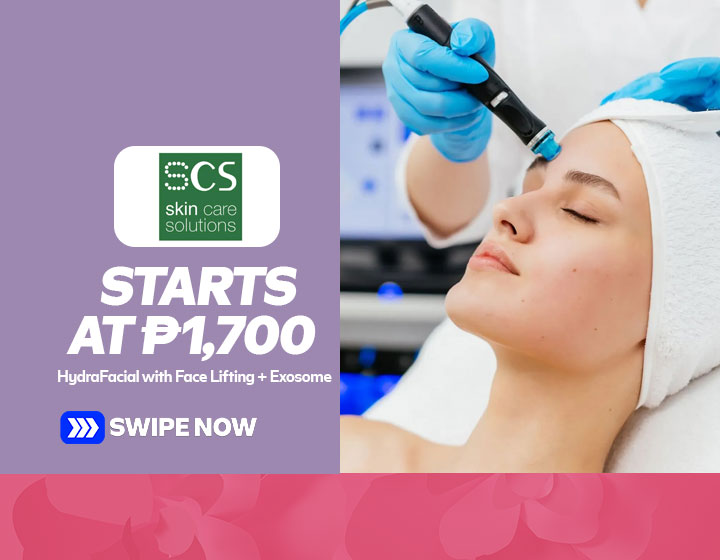 HydraFacial with Face Lifting + Exosome starts at P1,700 for 1 Hour
