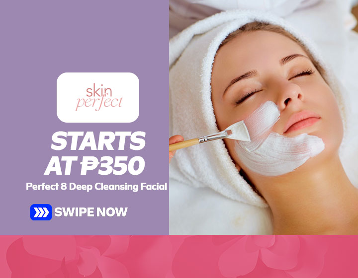 Perfect 8 Deep Cleansing Facial starts at P350