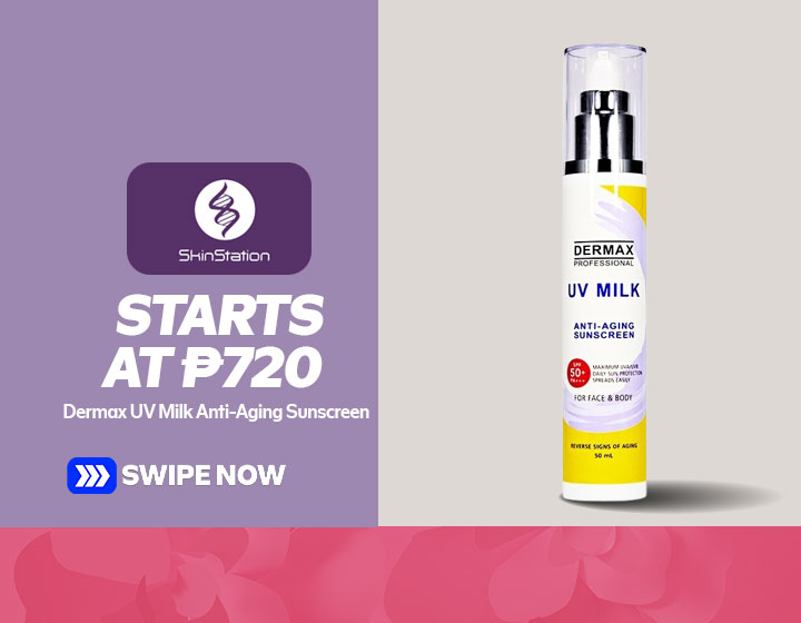DERMAX UV Milk Anti-Aging Sunscreen with SPF 50+ PA+++ - 50ml starts at P720