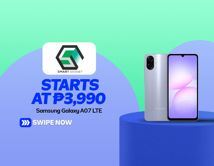 Samsung Galaxy A07 LTE starts at P3,990