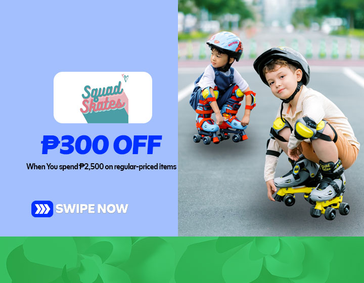 P300 Off When You Spend P2,500 on Regular-Priced Items