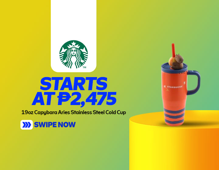 Starbucks 19oz Capybara Aries Stainless Steel Cold Cup starts at P2,475