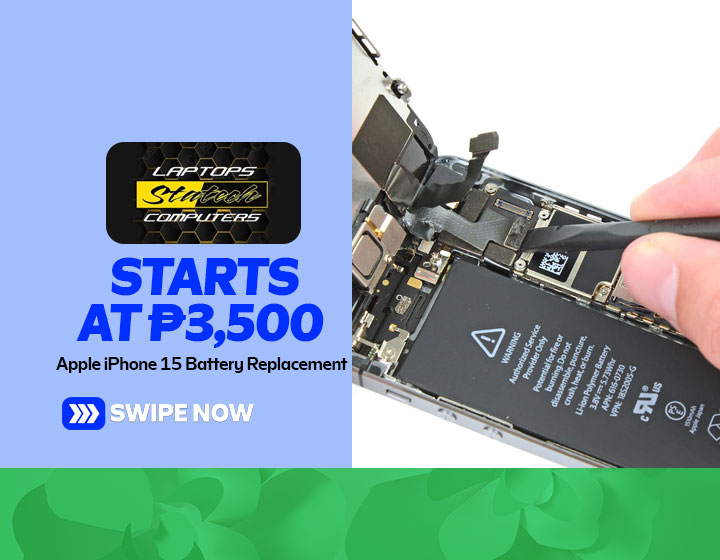 Apple iPhone 15 Battery Replacement starts at 3,500