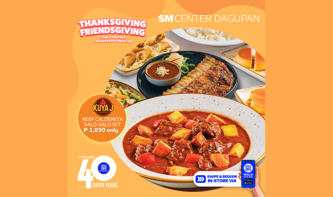 Beef Caldereta Salo-Salo Set for only PhP 1,899 at Kuya J!