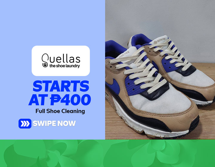 Full Shoe Cleaning starts at P400