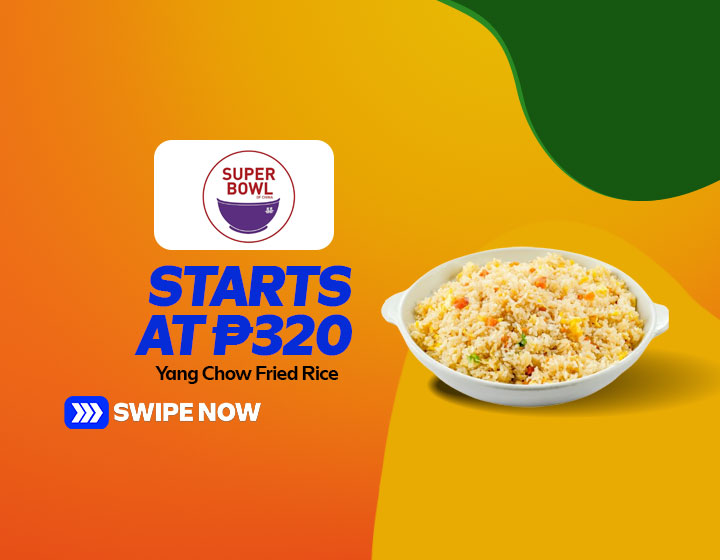 Yang Chow Fried Rice starts at P320