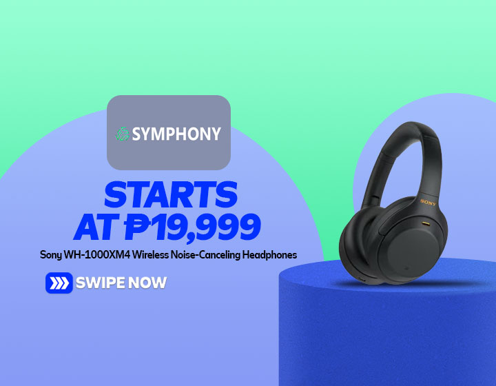 Sony WH-1000XM4 Wireless Noise-Canceling Headphones start at P19,999
