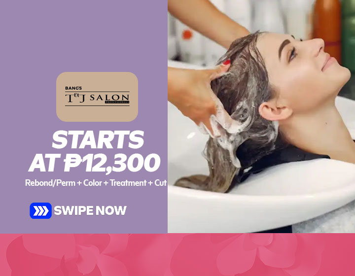 Rebond/Perm + Color + Treatment + Cut starts at P12,300