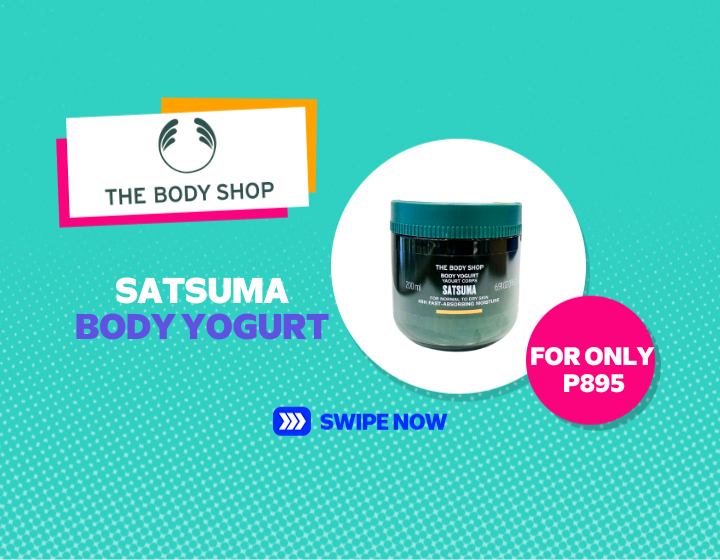 THE BODY SHOP: SATSUMA BODY YOGURT