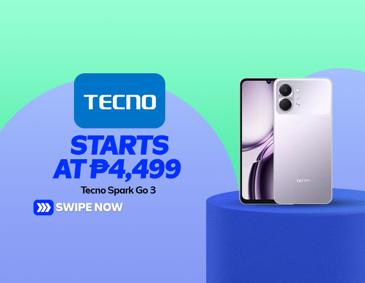 TECNO SPARK Go 3 starts at P4,499