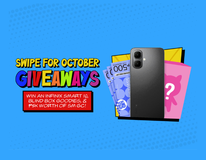 SWIPE & WIN FOR OCTOBER GIVEAWAYS
