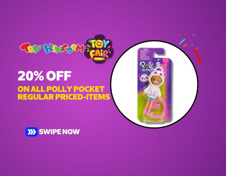 20% Off On All Polly Pocket Regular Priced-Items