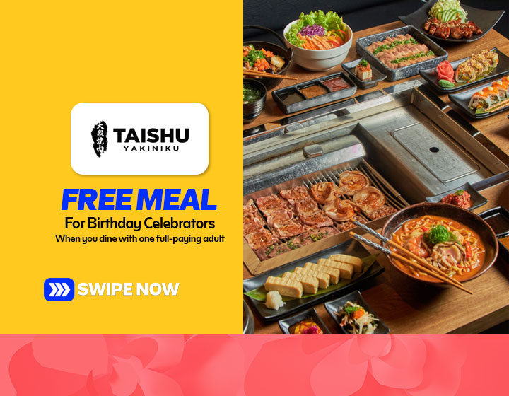 Free Meal on Your Birthday and Birth Month