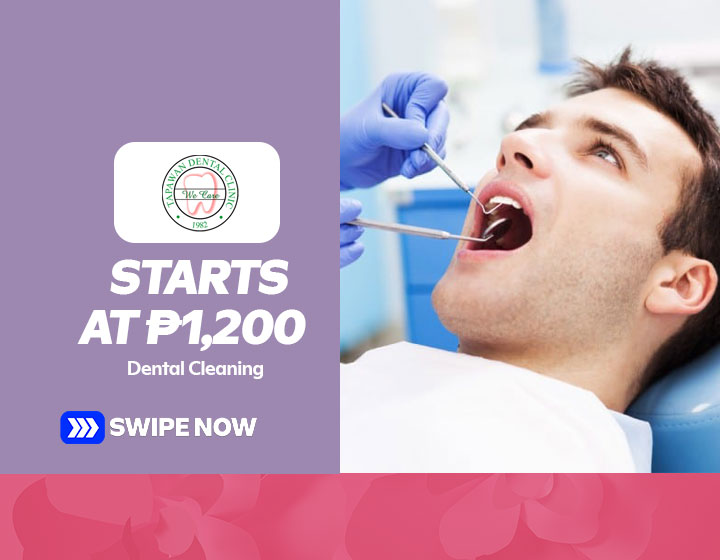 Dental Cleaning starts at P1,200