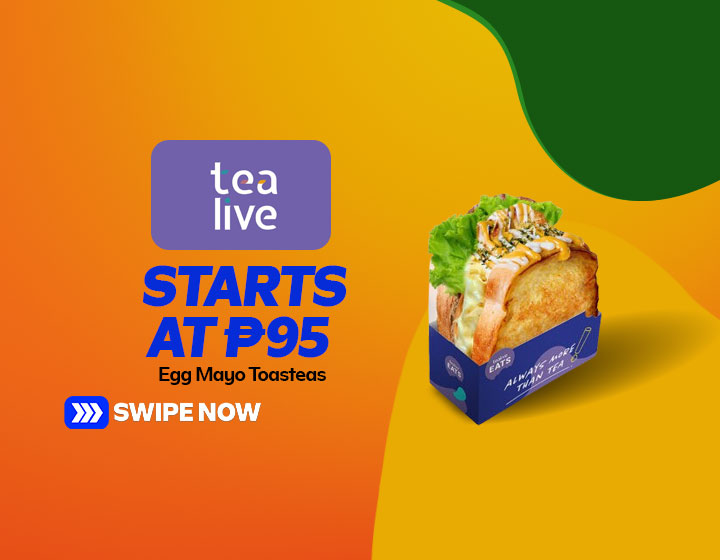 Toasteas - Egg Mayo starts at P95