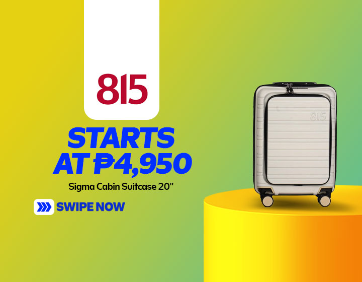 Sigma Cabin Suitcase 20" starts at P4,950