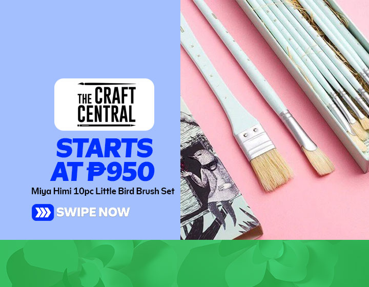Miya Himi 10 piece Little Bird Brush Set starts at P950