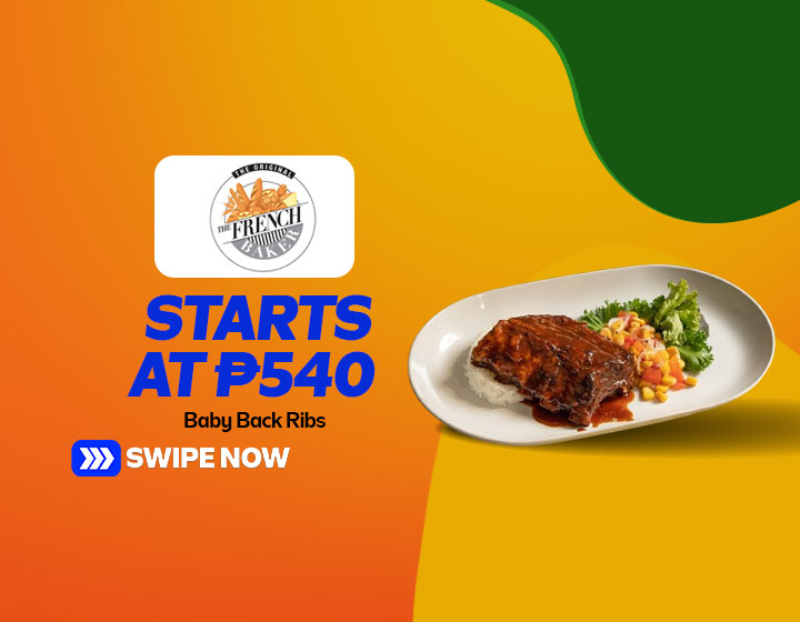 Baby Back Ribs start at P540