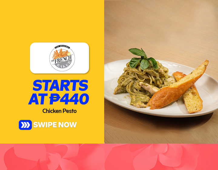 Chicken Pesto starts at P440