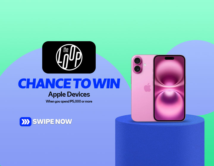 Spend P5,000 for a Chance to Win Apple Devices