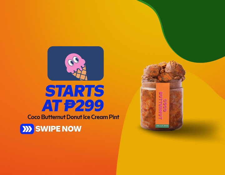 Coco Butternut Donut Ice Cream - 1 Pint starts at P299 