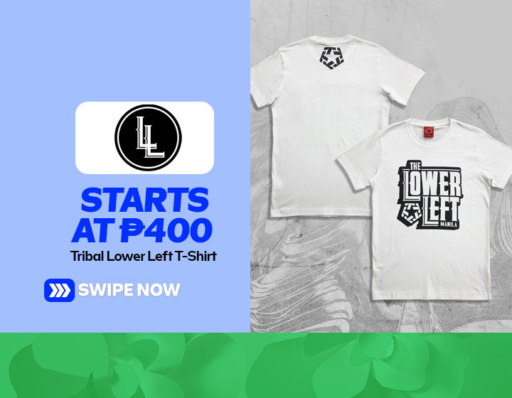 TRIBAL LOWERLEFT (TRUCKER) T-shirt starts at P400