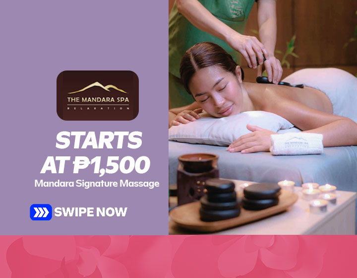 Mandara Signature Massage starts at P1,500