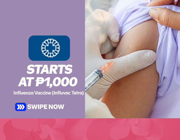 Influenza Vaccine (Influvac Tetra) starts at P1,000