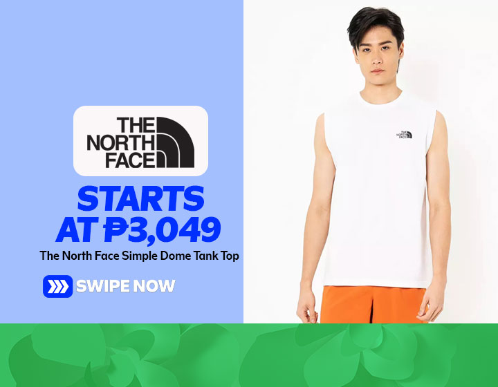 The North Face Simple Dome Tank Top starts at P3,049