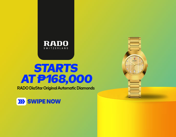 RADO DiaStar Original Automatic Diamonds starts at P168,000