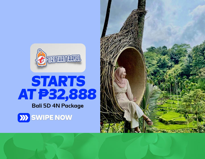 Bali 5D 4N Package starts at P32,888 per Person