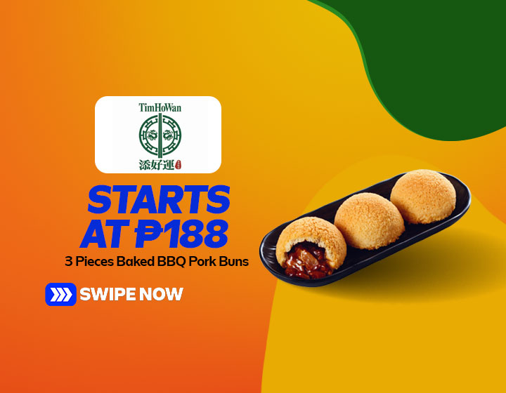 Baked BBQ Pork Buns - 3 Pieces starts at P188