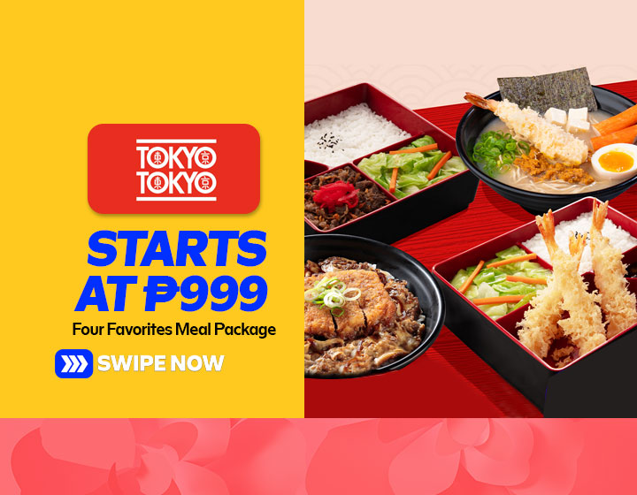 Four Favorites Meal Package starts at P999