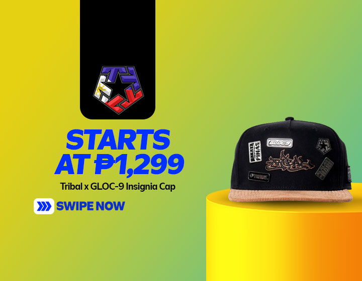 TRIBAL X GLOC-9 Insignia Cap starts at P1,299
