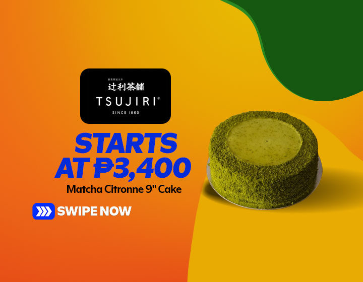 Matcha Citronne 9" Cake starts at P3,400